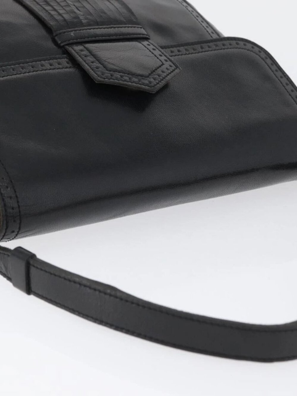 SAINT LAURENT Shoulder Bag Leather Black gold - Picture 8 of 16